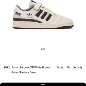 adidas forum low 154$ new selling for 100$ barely worn maybe 2 times